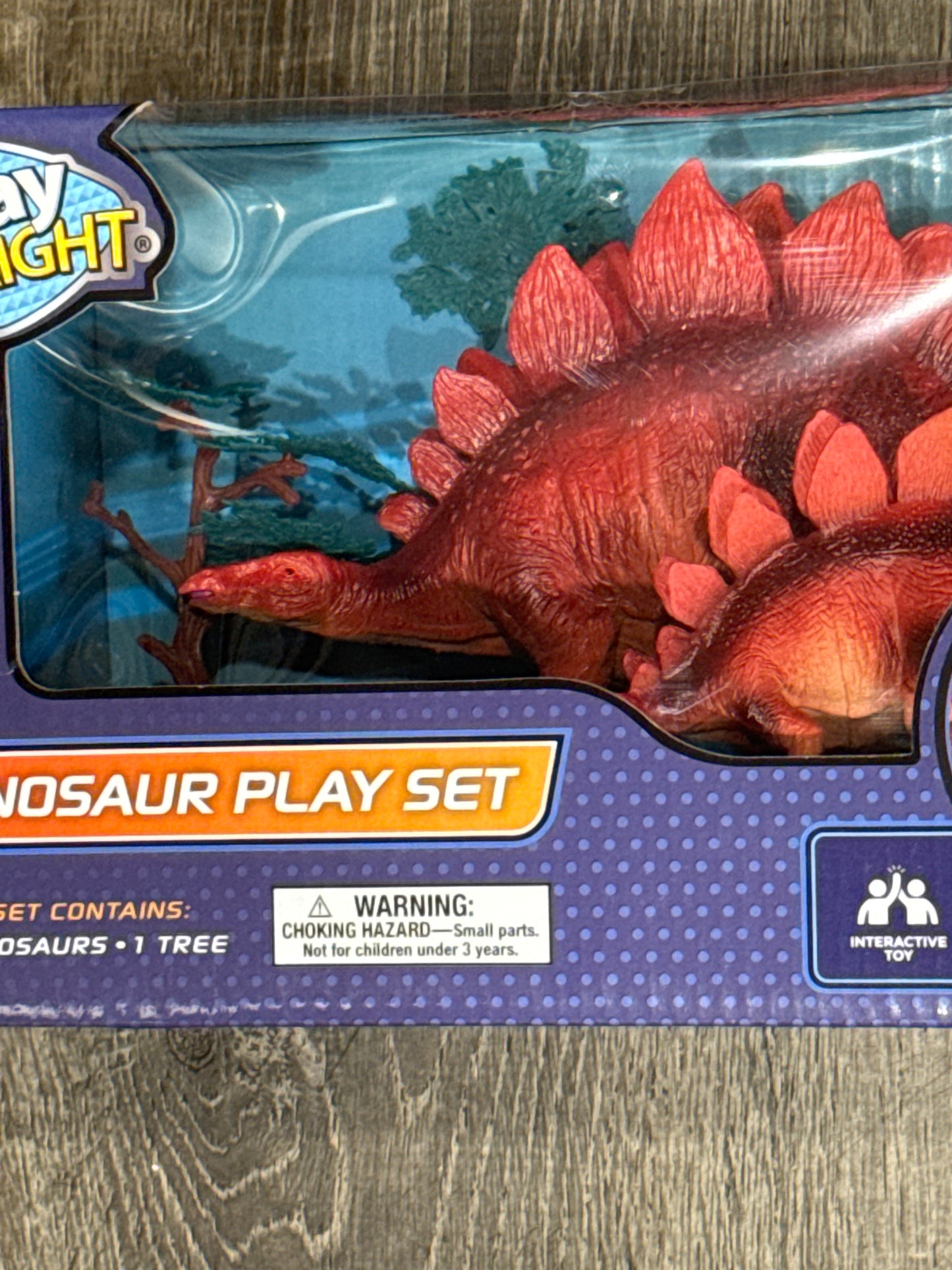Play RightStegosaurs Dinosaurs W/Tree Interactive Sets
