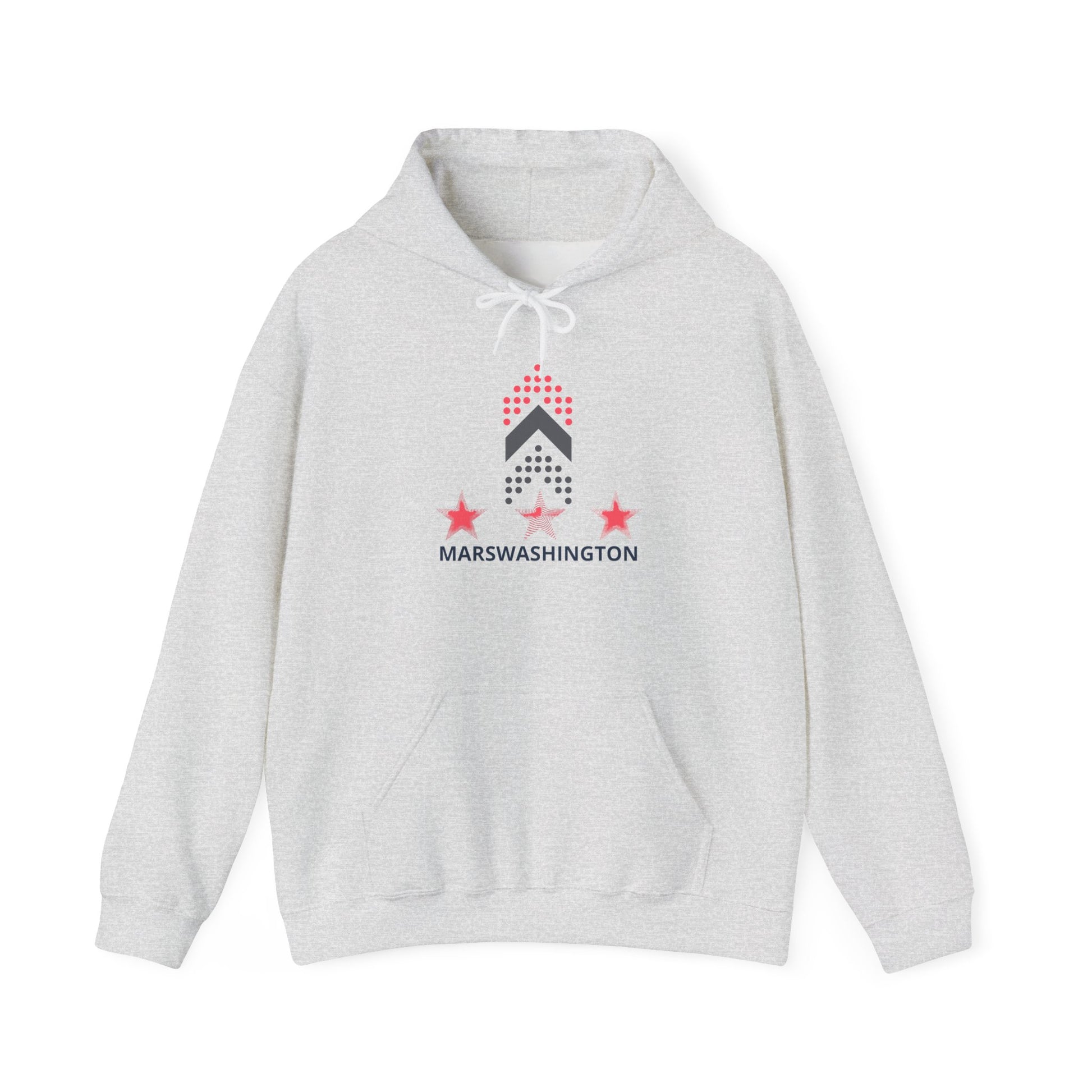 Unisex ITAALE MARSWASHINGTON hoodie with minimalist logo and kangaroo pocket