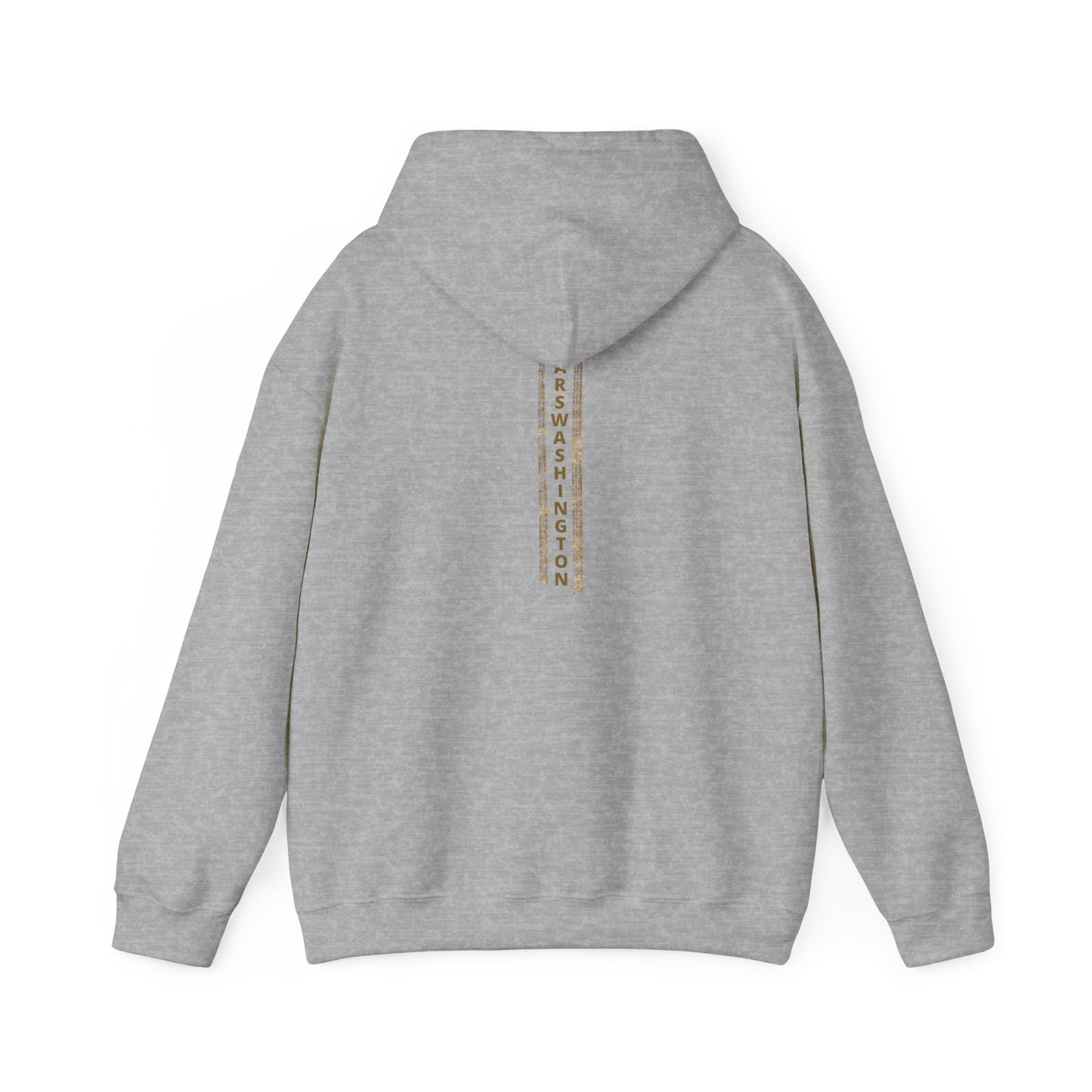 Unisex MARSWASHINGTON hoodie by ITAALE with kangaroo pocket and matching drawstring