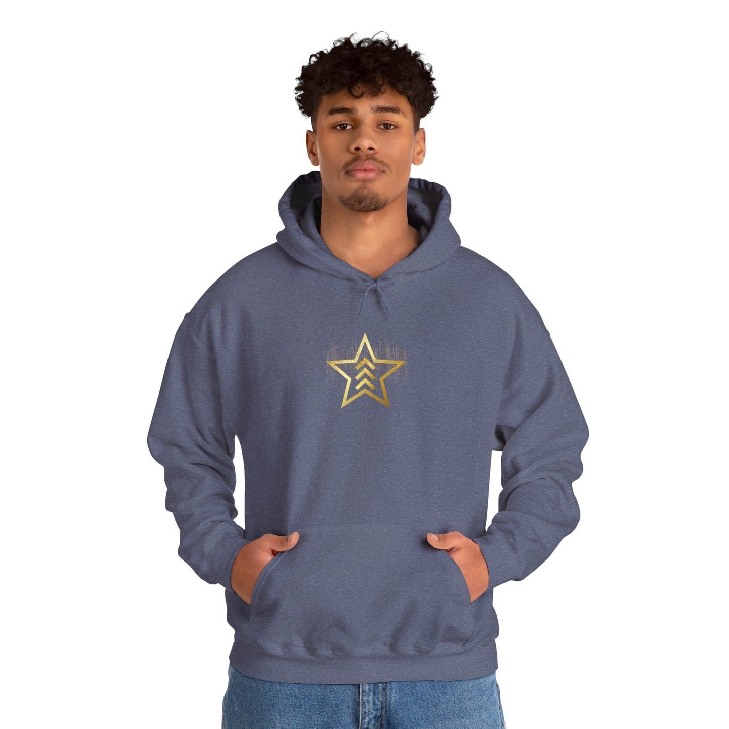 Unisex MARSWASHINGTON hoodie by ITAALE with kangaroo pocket and matching drawstring