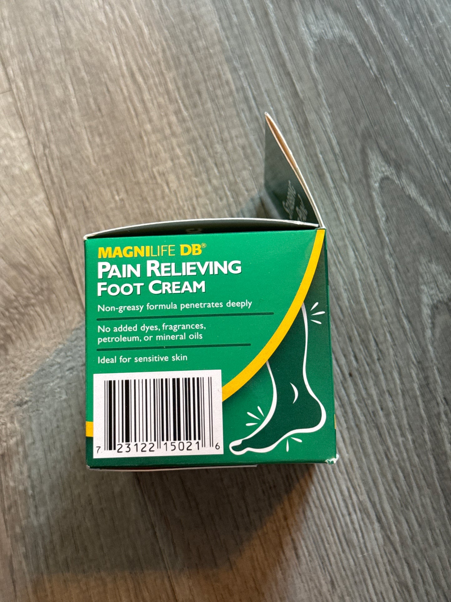 Magnilife DB pain relieving foot cream 4 oz