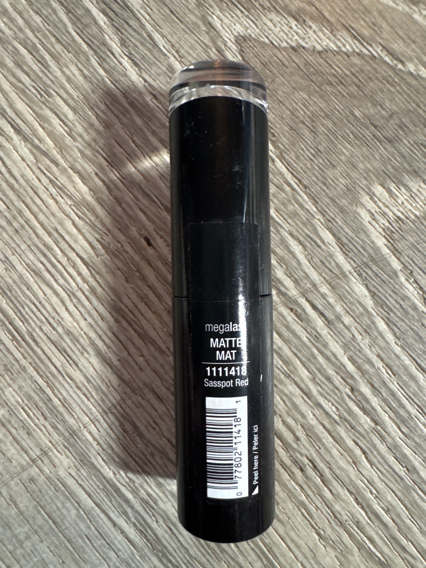 WET N WILD~Sasspot Red (1111418) MegaLast Matte Lipstick