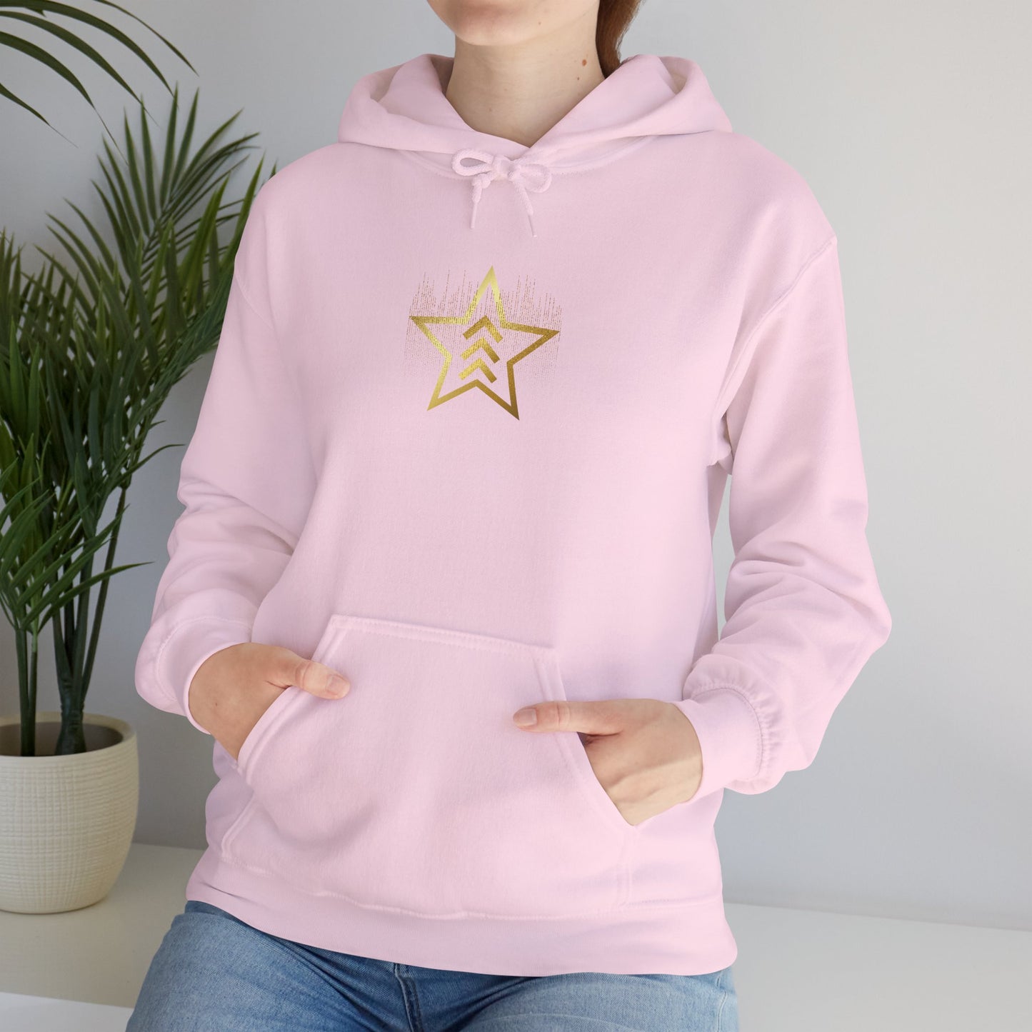 Unisex MARSWASHINGTON hoodie by ITAALE with kangaroo pocket and matching drawstring