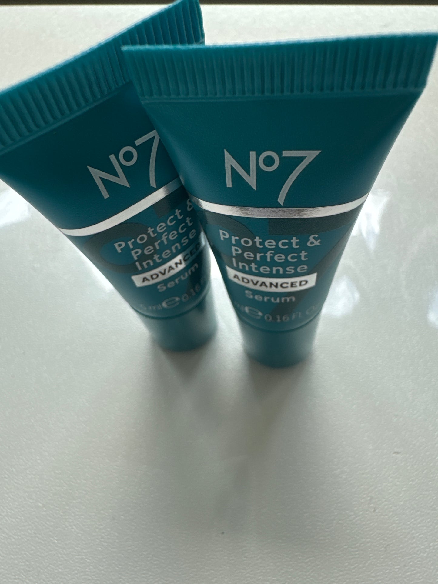 No7 Protect & Perfect Intense Advanced Serum mini travel tubes – 0.16 fl oz each