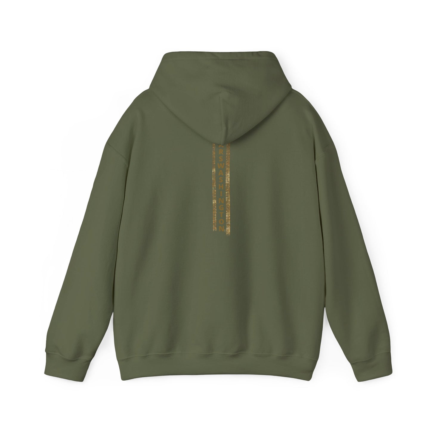 Unisex MARSWASHINGTON hoodie by ITAALE with kangaroo pocket and matching drawstring