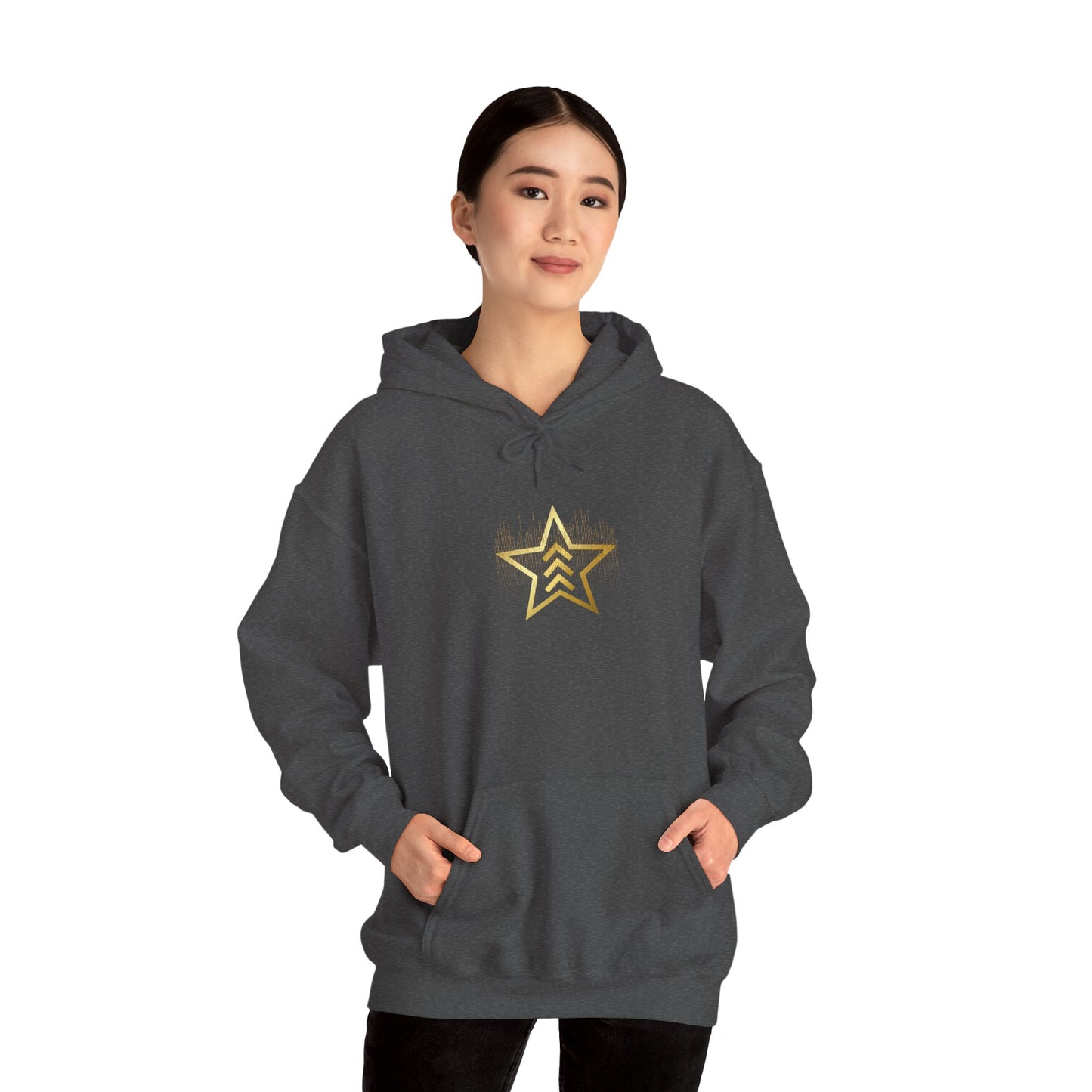 Unisex MARSWASHINGTON hoodie by ITAALE with kangaroo pocket and matching drawstring