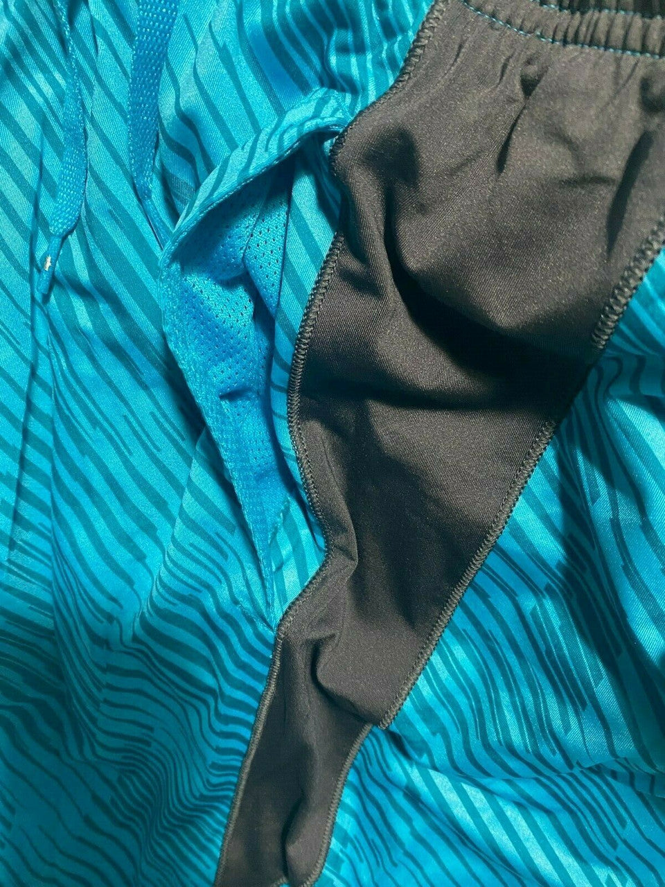 Under Armour Men's Raid Printed about 19" shorts Blue Shift Stealth Gray