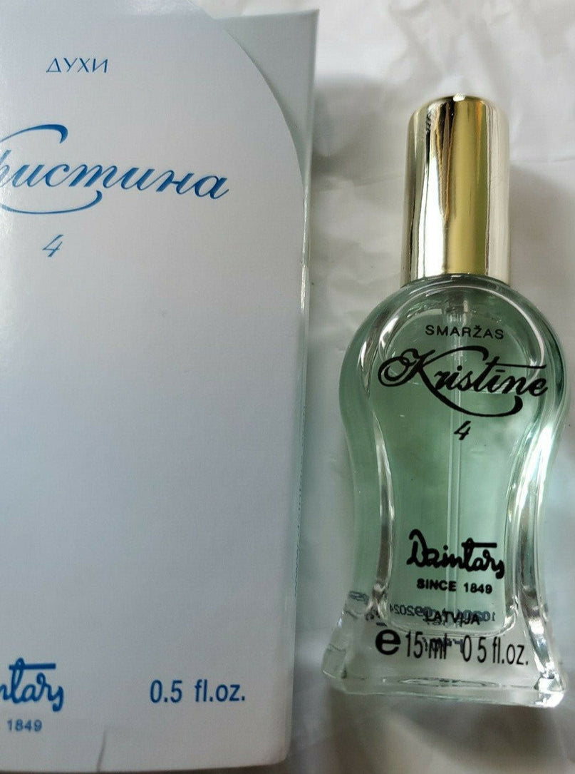 Dzintars Kristine 15 ml Eau de Perfume bottle and packaging