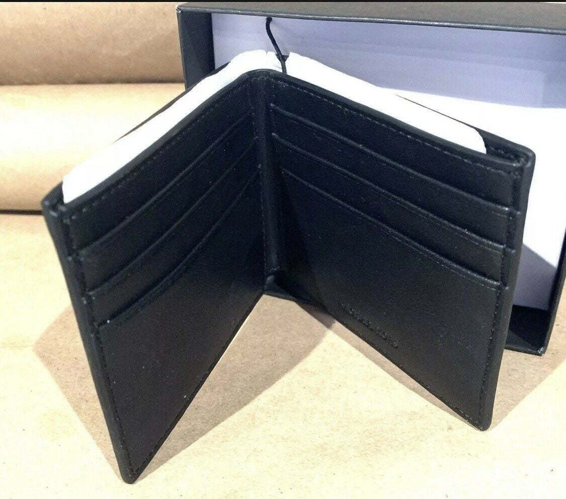 MICHAEL KORS Men Jet Set Slim Billfold Wallet in Black
