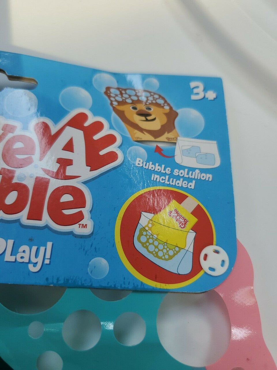 Zing Glove-A-Bubbles Wave And Play Elephant Funny 3+