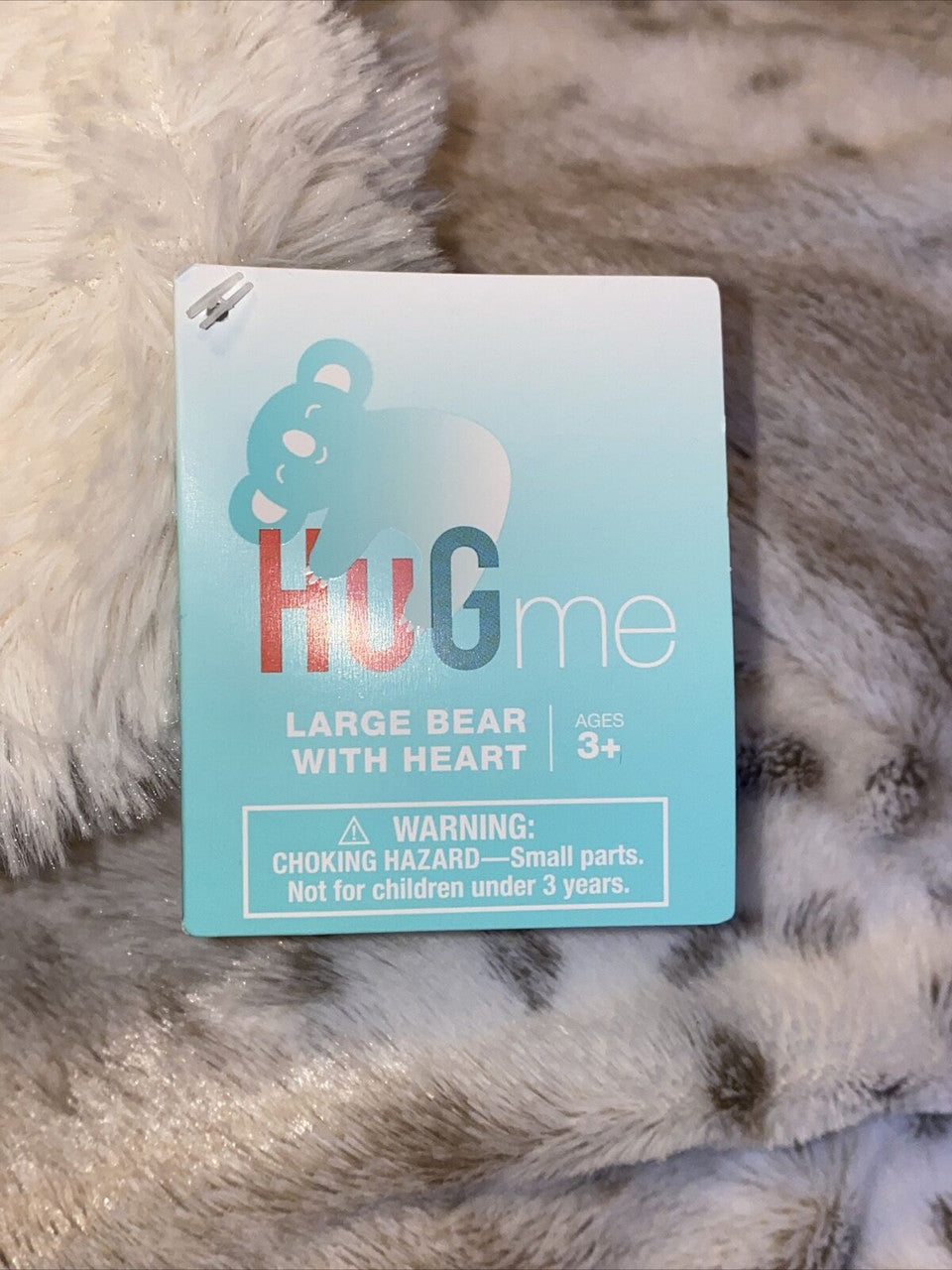 “Hug Me” Sitting Plush Teddy Bear Stuffed Animal With Heart Love 24"