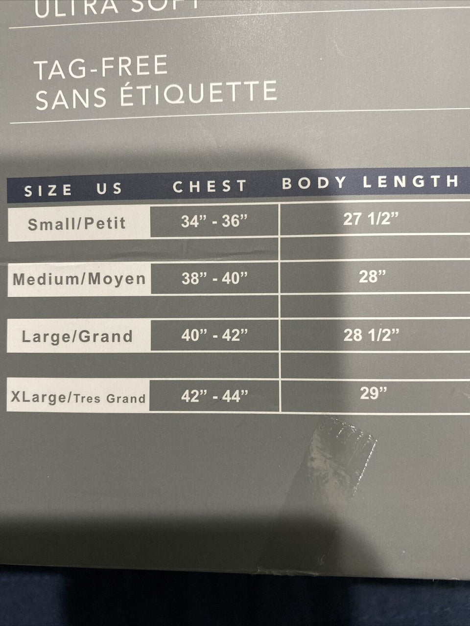 Christian Lacroix men's 3-pack white crew neck T-shirts in classic fit, size L, shown with retail packaging and sizing label.