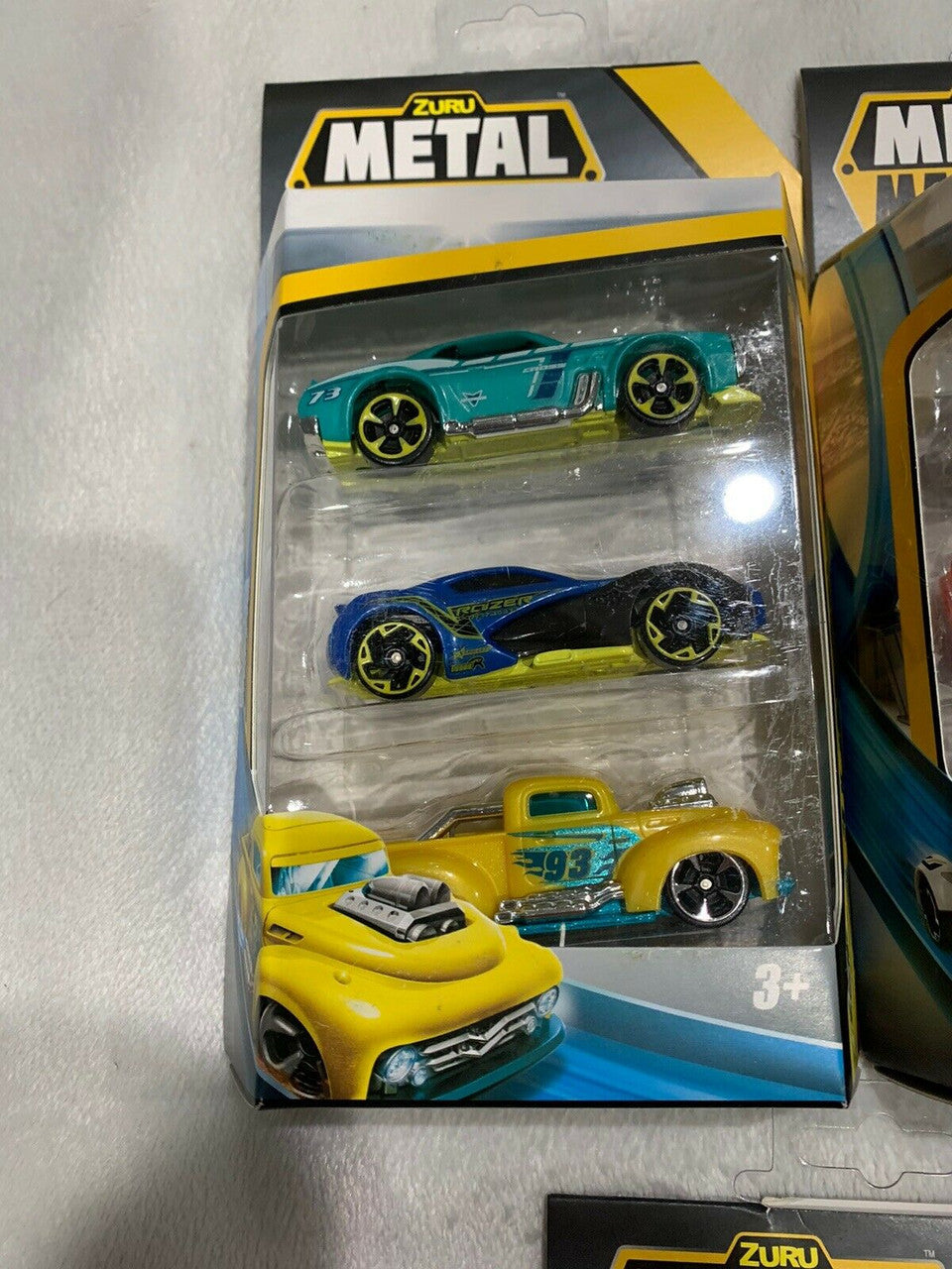 (7) Different ZURU Metal Machines Die-Cast Vehicles 3 Pack Ultimate Racing Pack