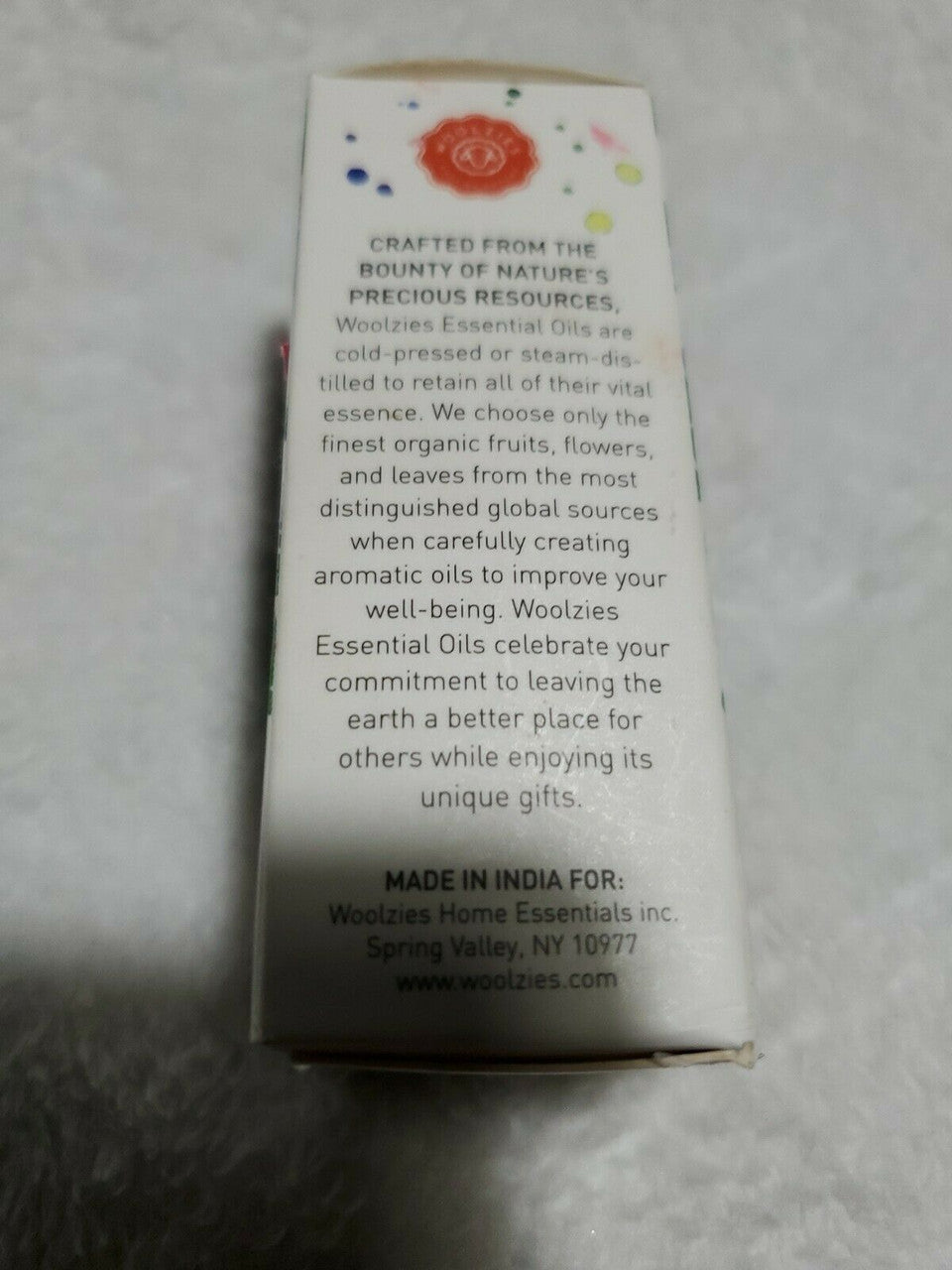 Woolzies Neroli Citrus Aurantium 100% pure essential oil, 1 oz. bottle