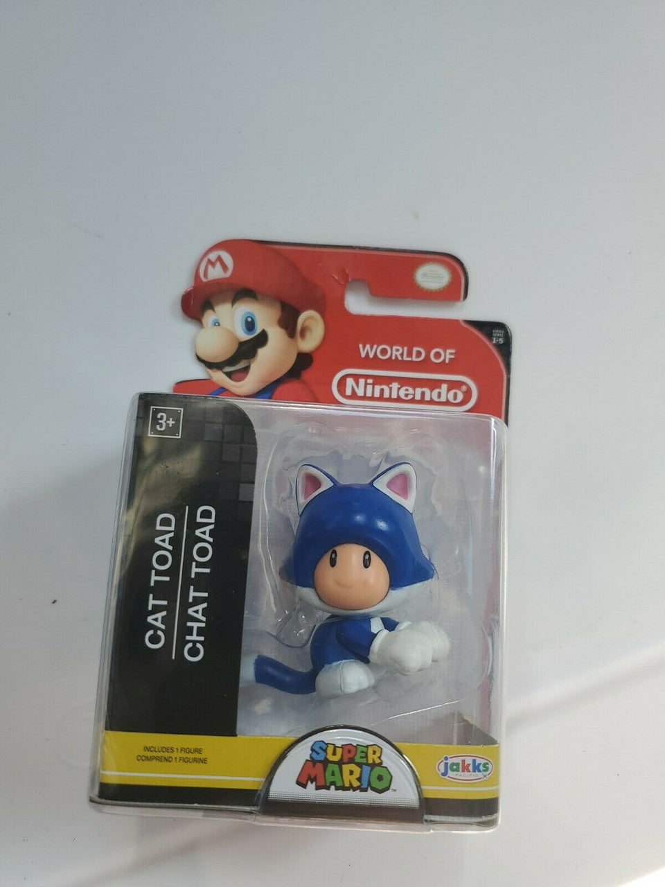World of Nintendo Super Mario - Cat Toad by Jakks Pacific - Rare - Hard To Find