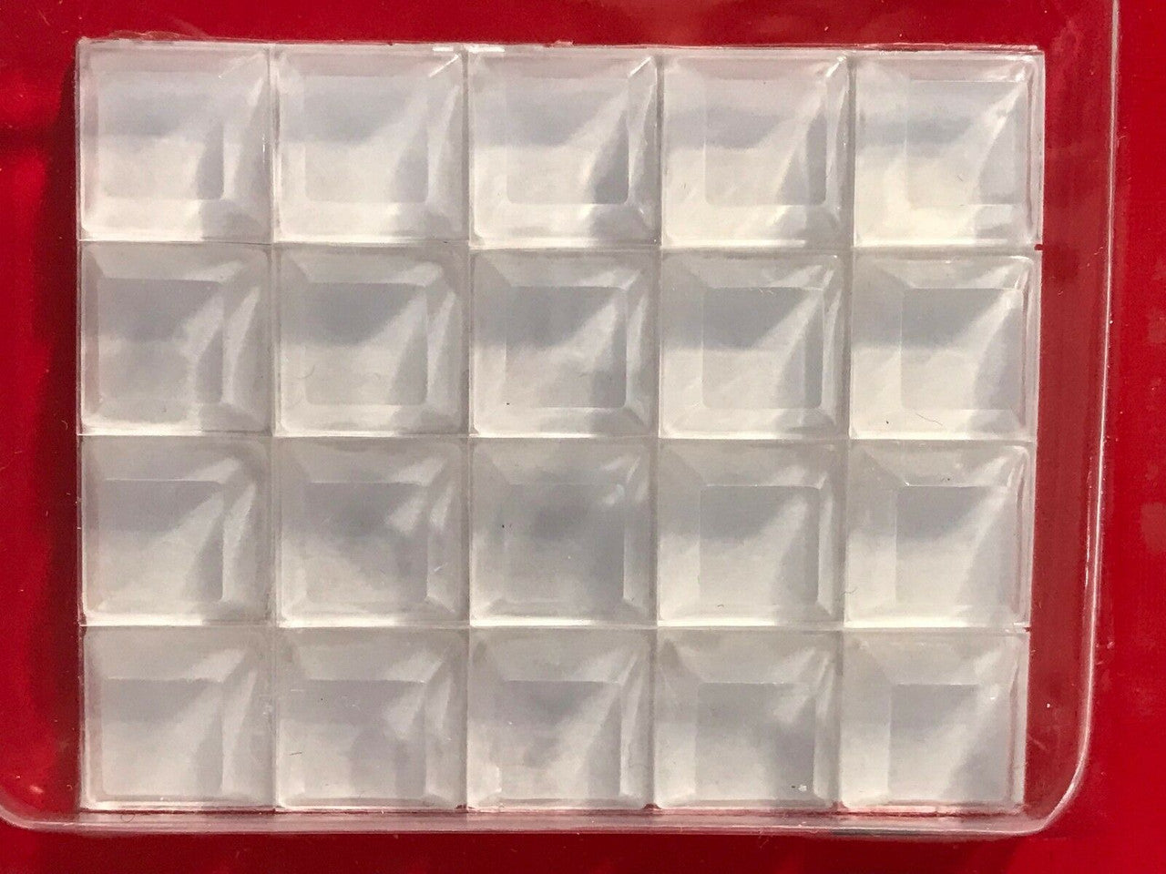 100 pcs (5 pcks) 3M Scotch Bumpers SQUARE Clear 1/2" cabinets & more