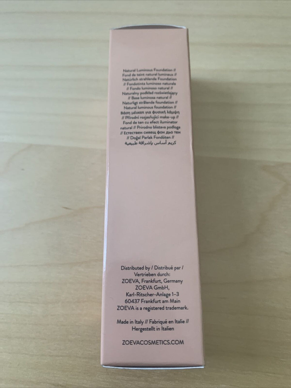 ZOEVA Skin Natural Luminous Foundation 080W Brilliant Energetic