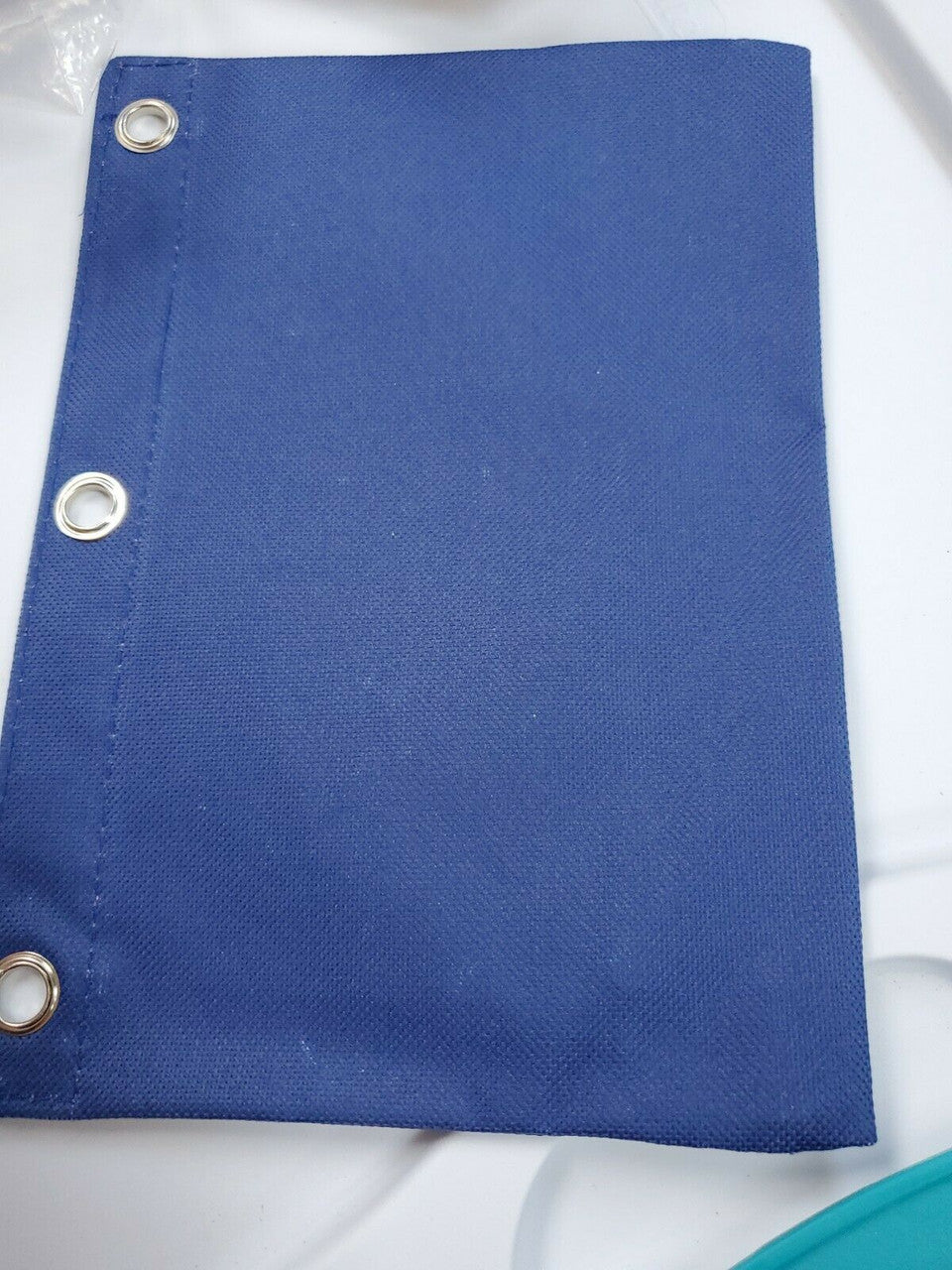 1 X Wexford Fabric Carry-All Zipper Pencil Case BLUE