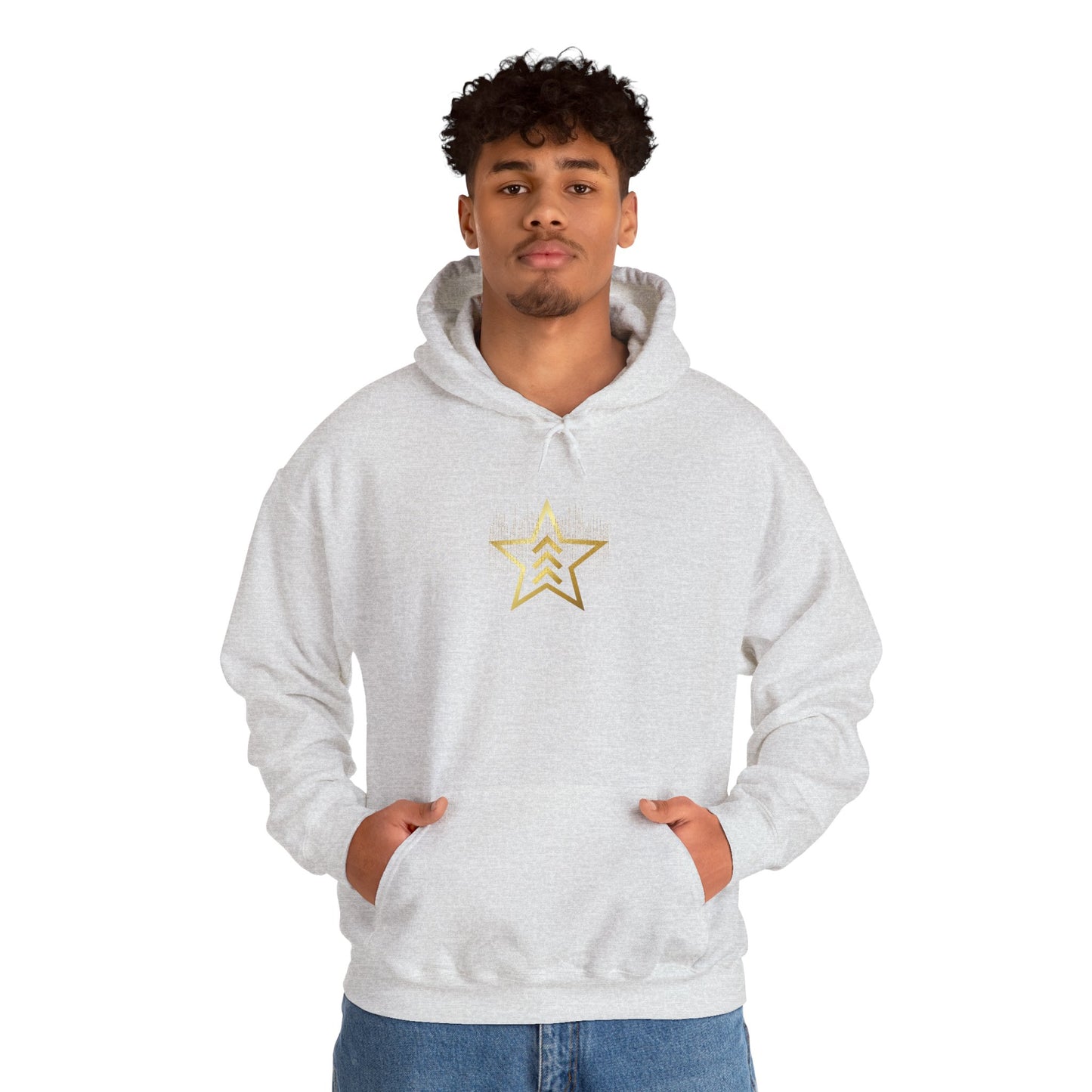 Unisex MARSWASHINGTON hoodie by ITAALE with kangaroo pocket and matching drawstring
