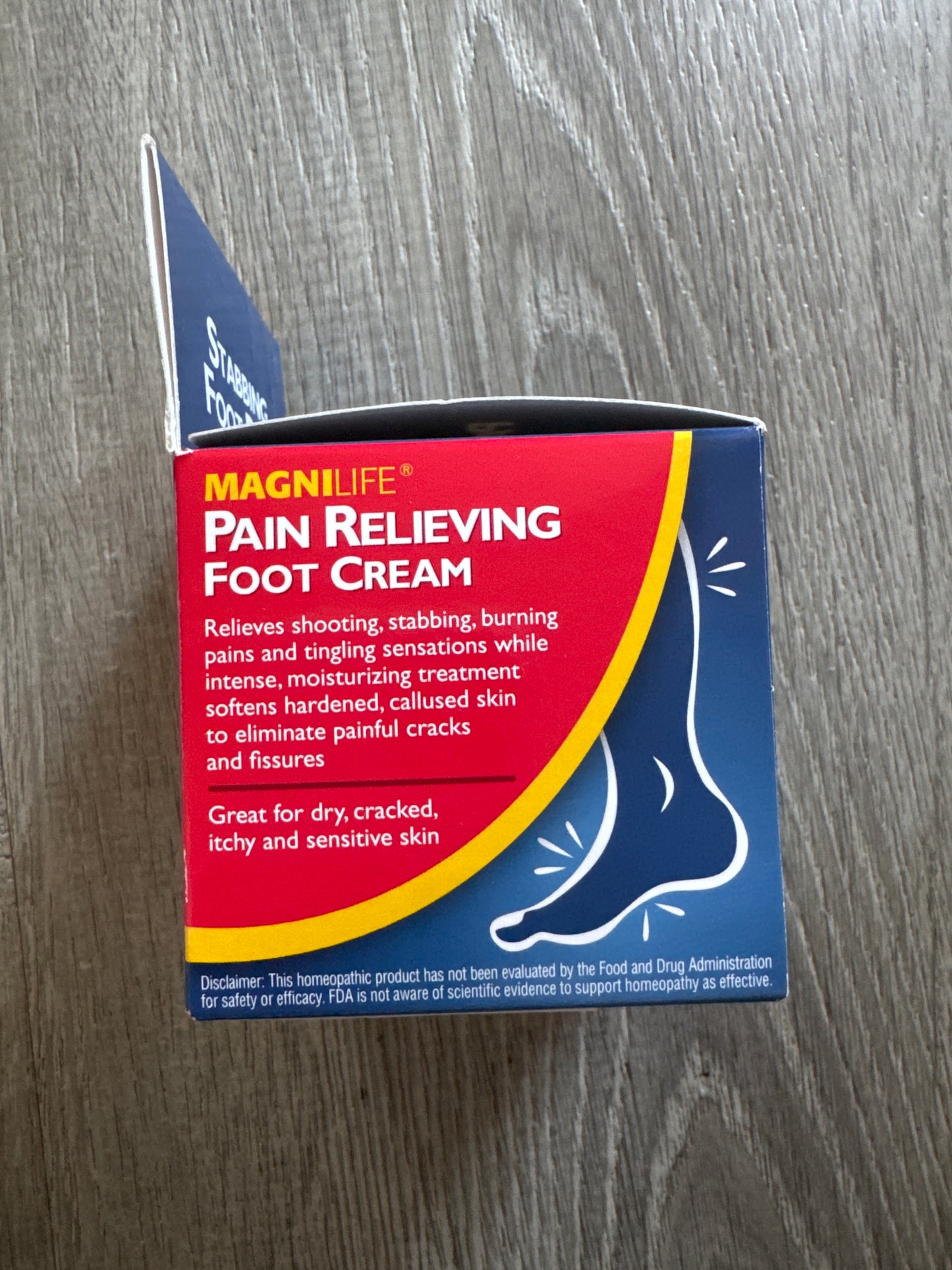 Magnilife pain relieving foot cream 4 oz