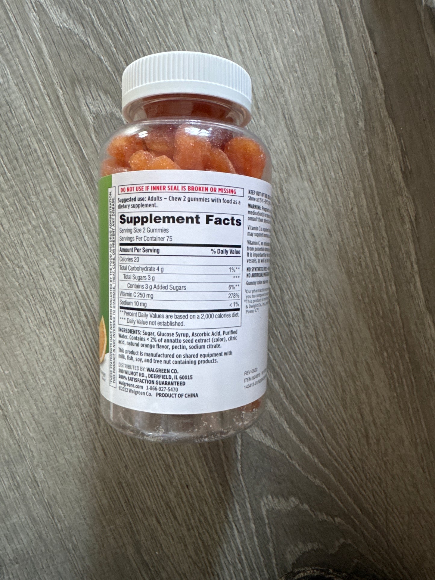 Vitamin C 150 gummies