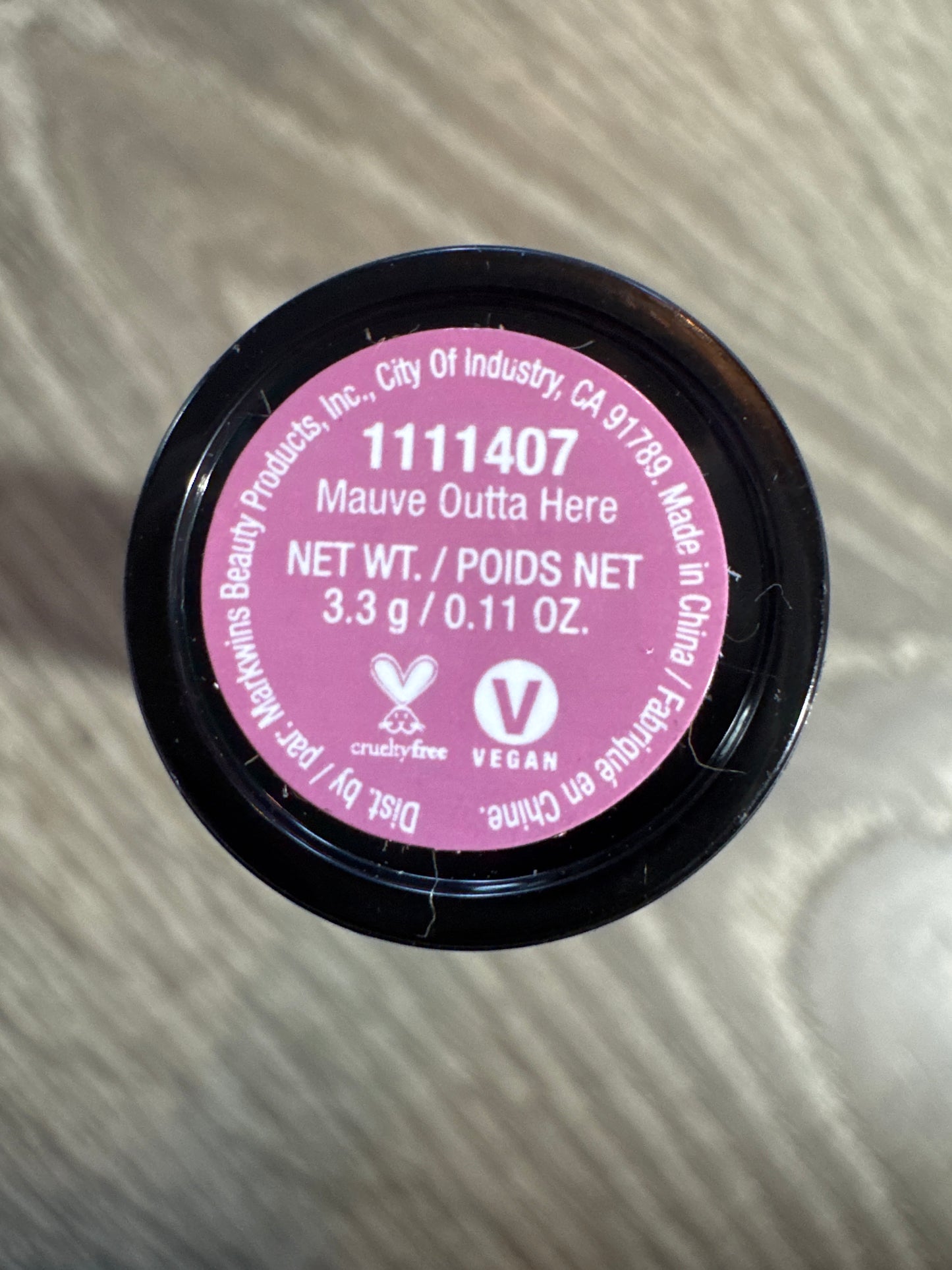 Mauve Outta Here Matte Lipstick Long Lasting Cruelty Free Vegan Lip Color