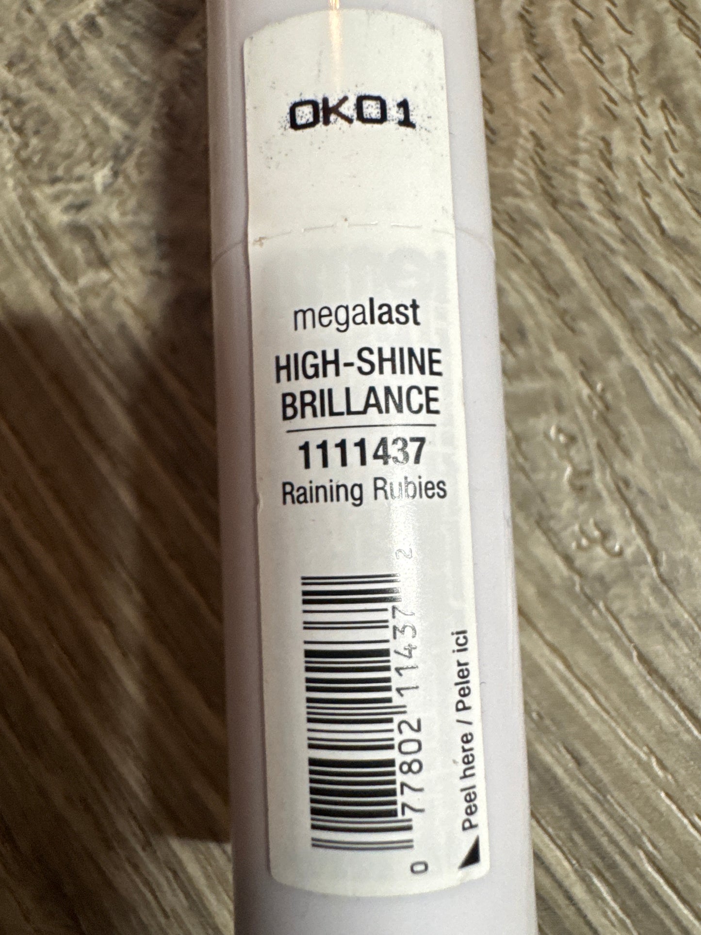 Wet n Wild Mega Last High-Shine Lip #1111437 Raining Rubies