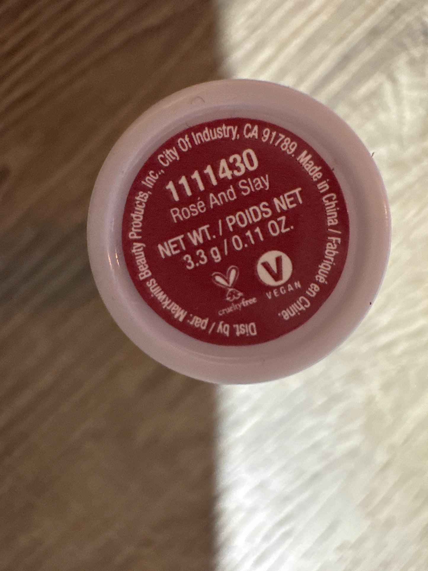 MegaLast, High-Shine Brilliance Lip Color, 1111430 Rosé and Slay, 0.11 oz