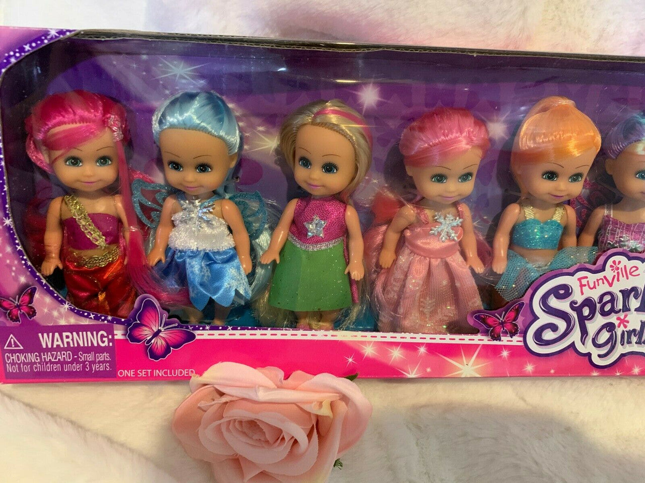10 Little Friends Winter Princess Fairies Collection Funville Sparkle Girls