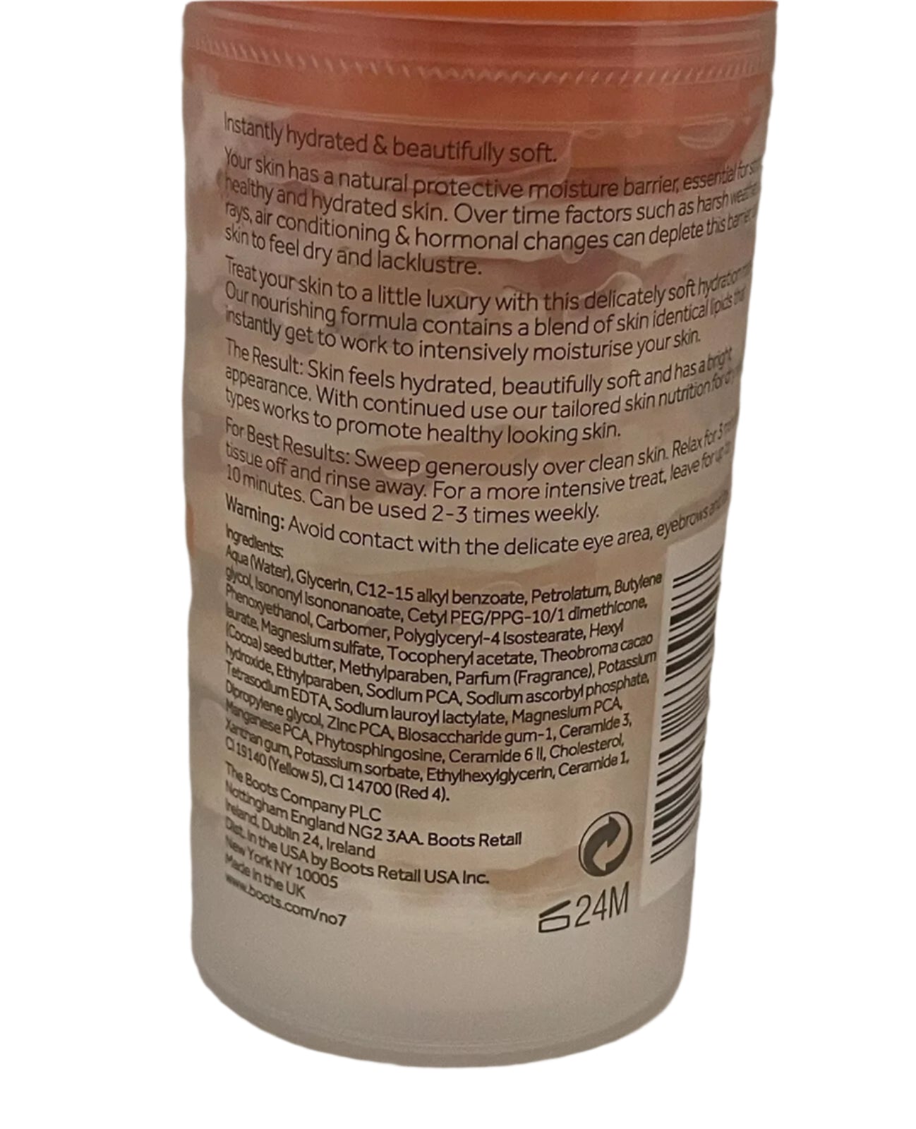No7 Nourishing Hydration Mask 100 ml bottle – skincare for hydration and moisture