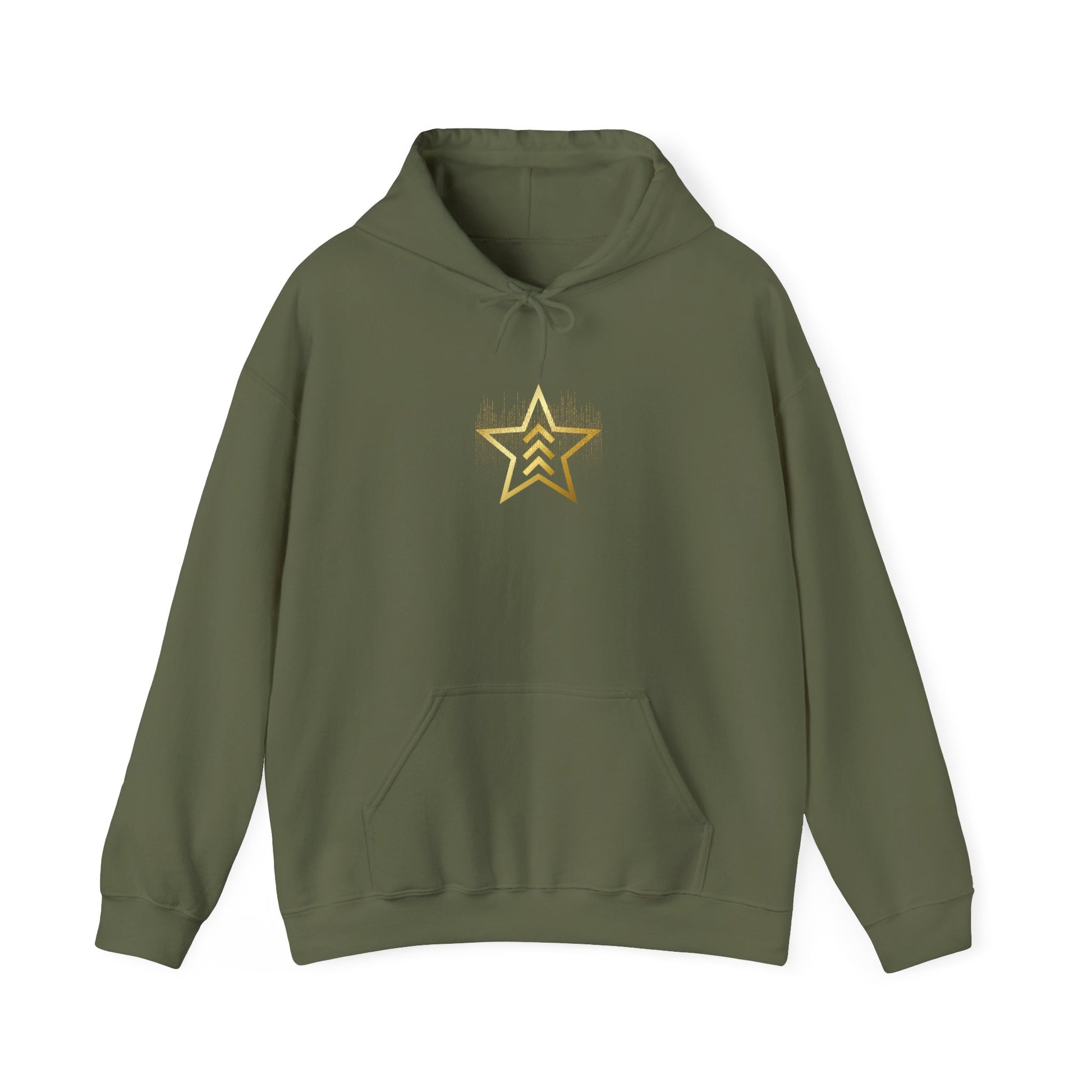 Unisex MARSWASHINGTON hoodie by ITAALE with kangaroo pocket and matching drawstring