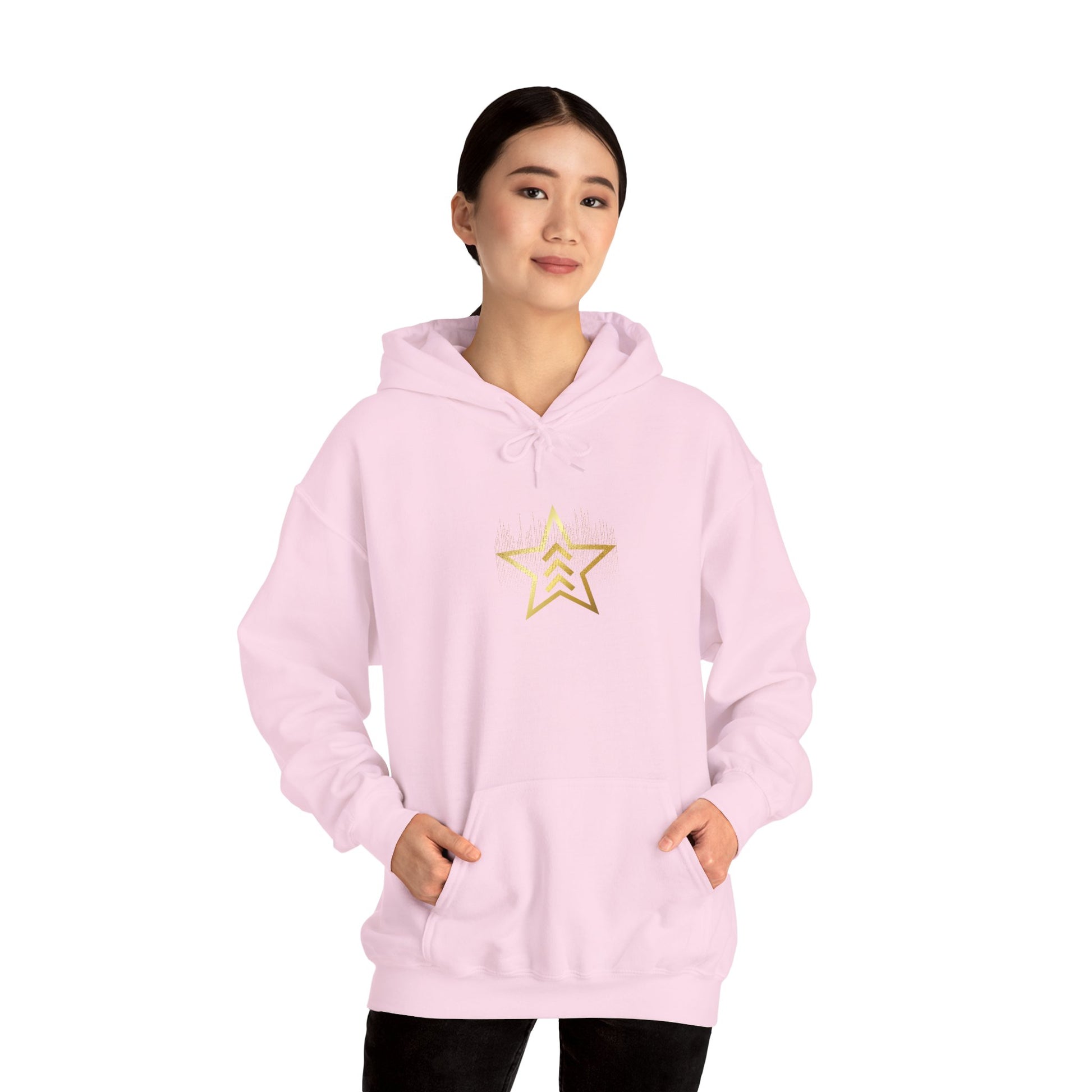 Unisex MARSWASHINGTON hoodie by ITAALE with kangaroo pocket and matching drawstring