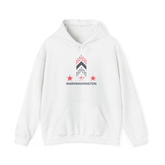 Unisex ITAALE MARSWASHINGTON hoodie with minimalist logo and kangaroo pocket