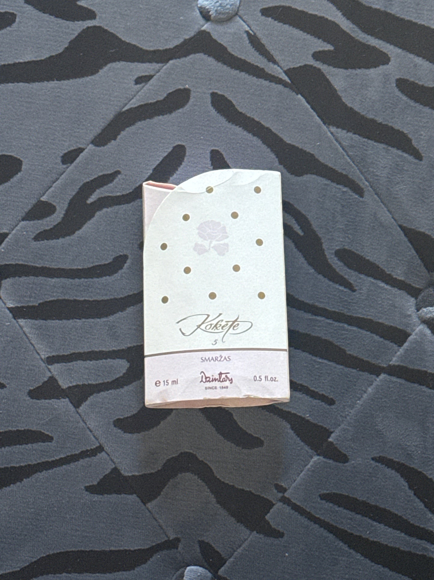 Dzintars Perfume "KOKETE" 15 ml. 0.5 fl.oz. EAU DE PARFUM