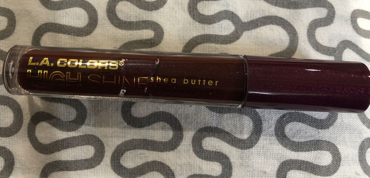 L.A. Colors High Shine Shea Butter Lip Gloss, Lavish, CLG941, 0.14 oz