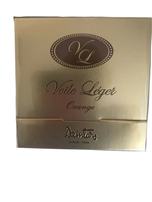 Dzintars Voile Leger Orange Eau de Parfum 3.4 fl.oz packaging and bottle made in Latvia