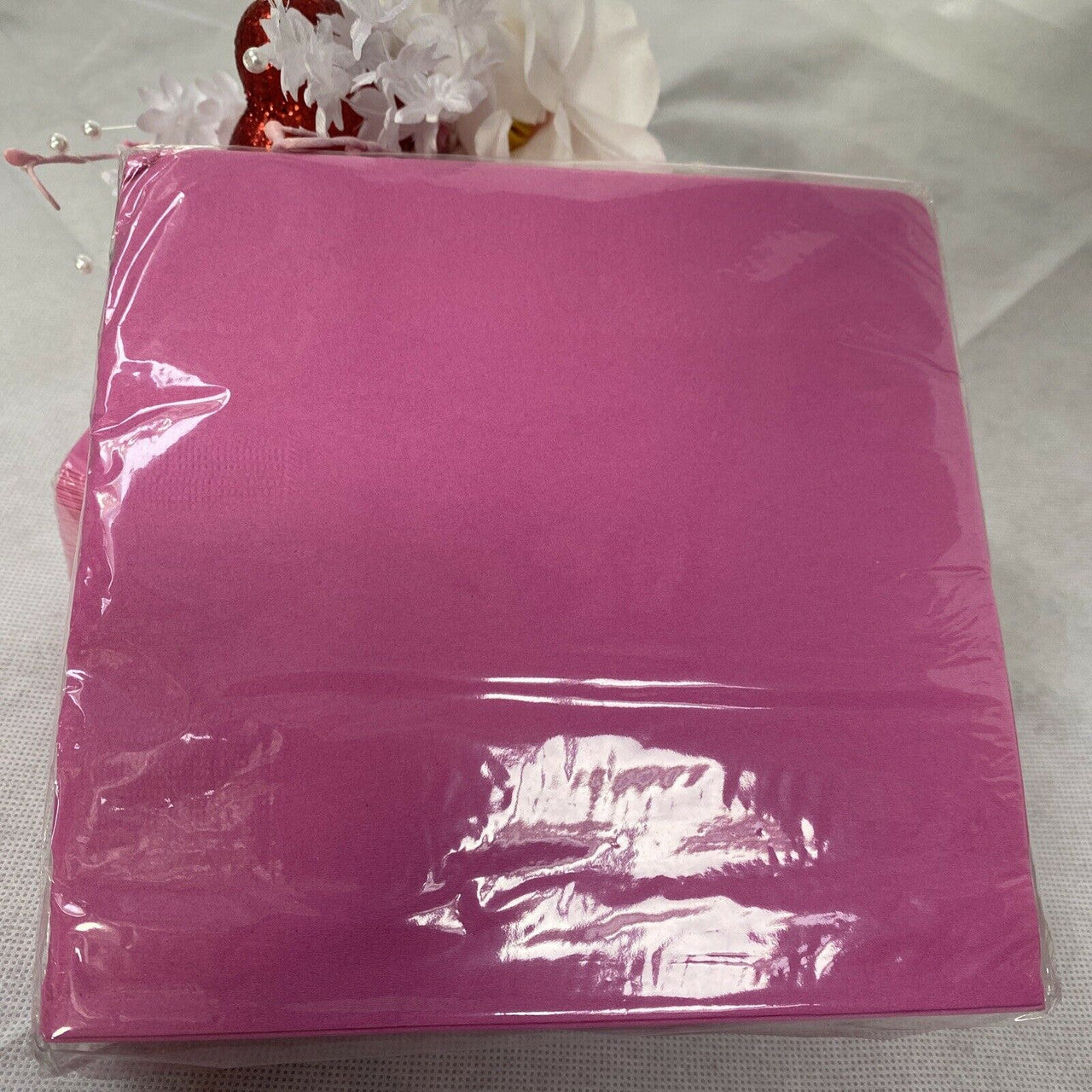 Luncheon Napkins 2 Packs Diva PINK Princess #66618 2 Ply 75 Pack Made in USA