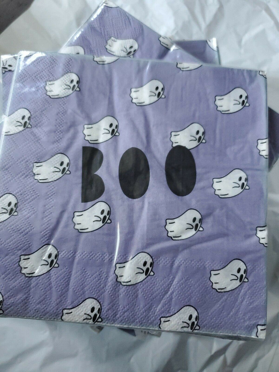 Halloween Paperware Napkins 16 count Lot of 10 BOO