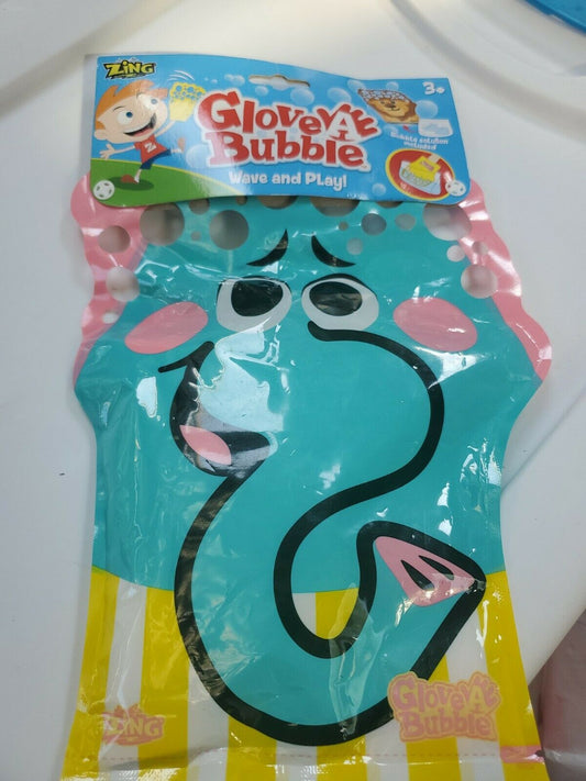 Zing Glove-A-Bubbles Wave And Play Elephant Funny 3+