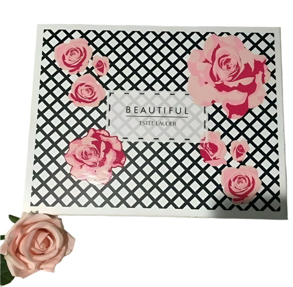BEAUTIFUL perfume gift set with three Estee Lauder fragrance items in original box
