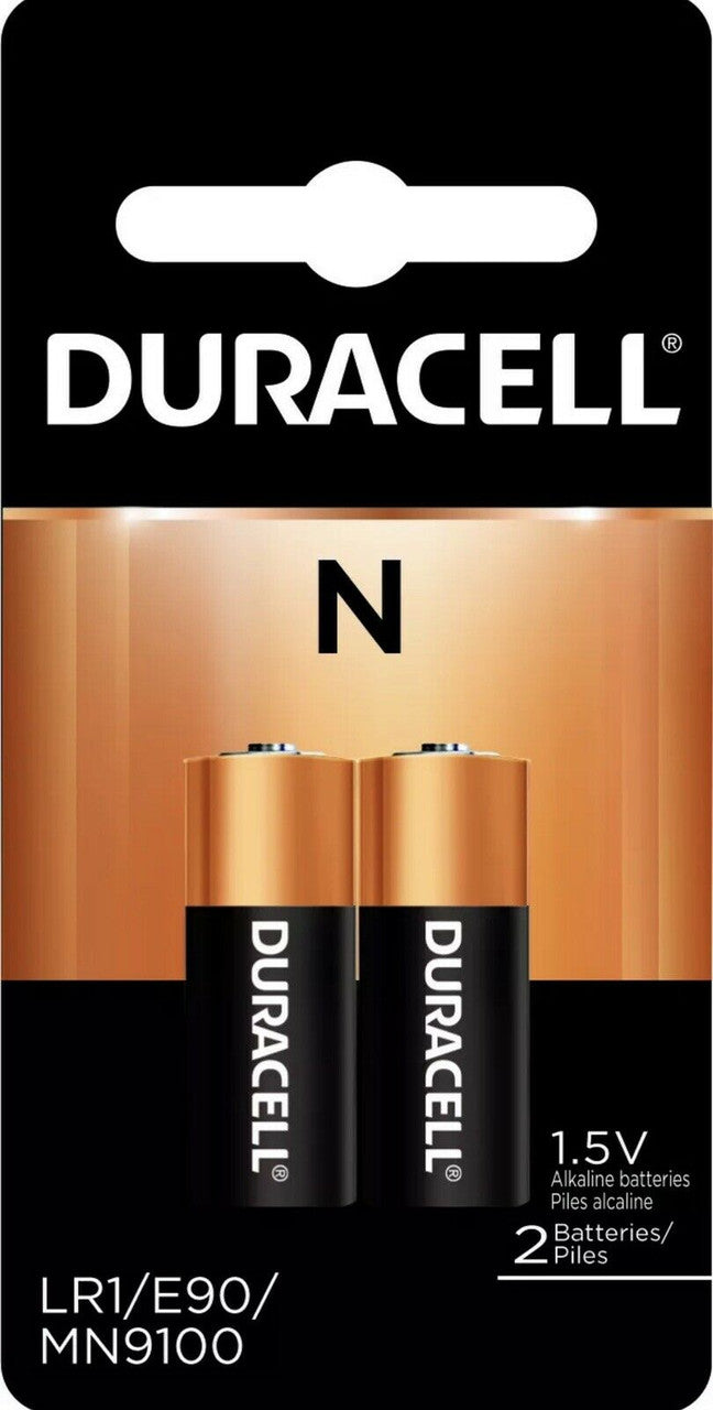 Duracell 1.5V N-cell Alkaline Battery, MN9100B2PK (2 Batteries)