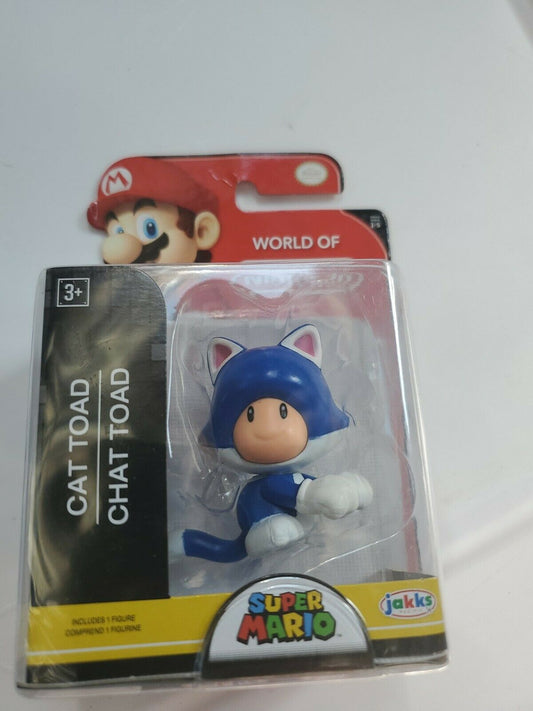 World of Nintendo Super Mario - Cat Toad by Jakks Pacific - Rare - Hard To Find