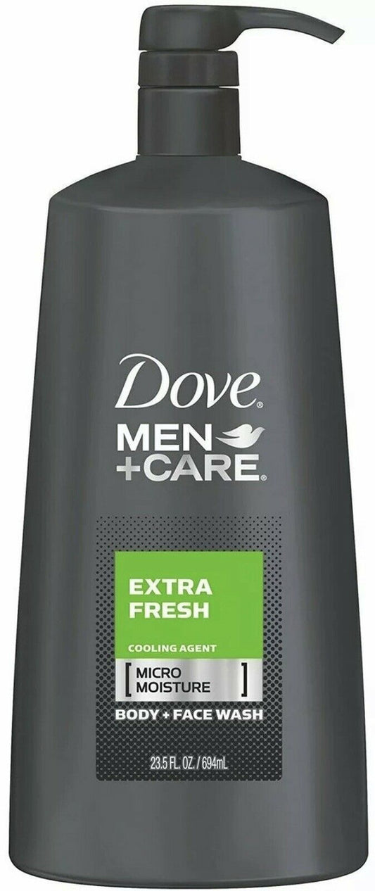 Dove Men+Care Body Wash, Extra Fresh 23.5 Ounce