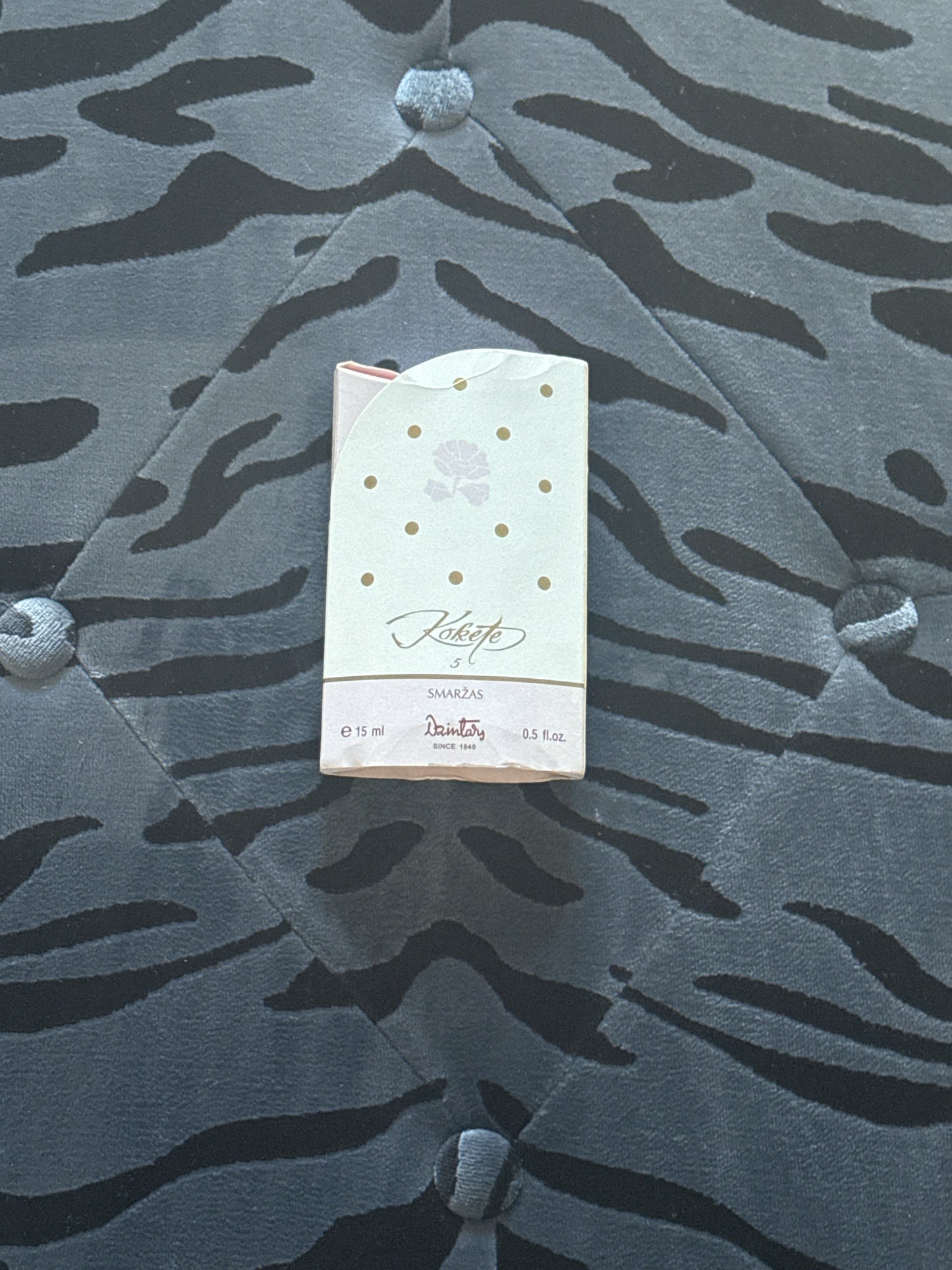 Dzintars Perfume "KOKETE" 15 ml. 0.5 fl.oz. EAU DE PARFUM