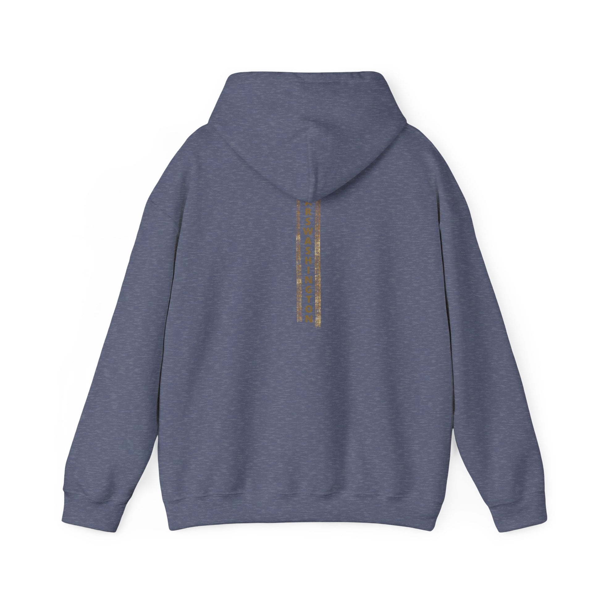 Unisex MARSWASHINGTON hoodie by ITAALE with kangaroo pocket and matching drawstring