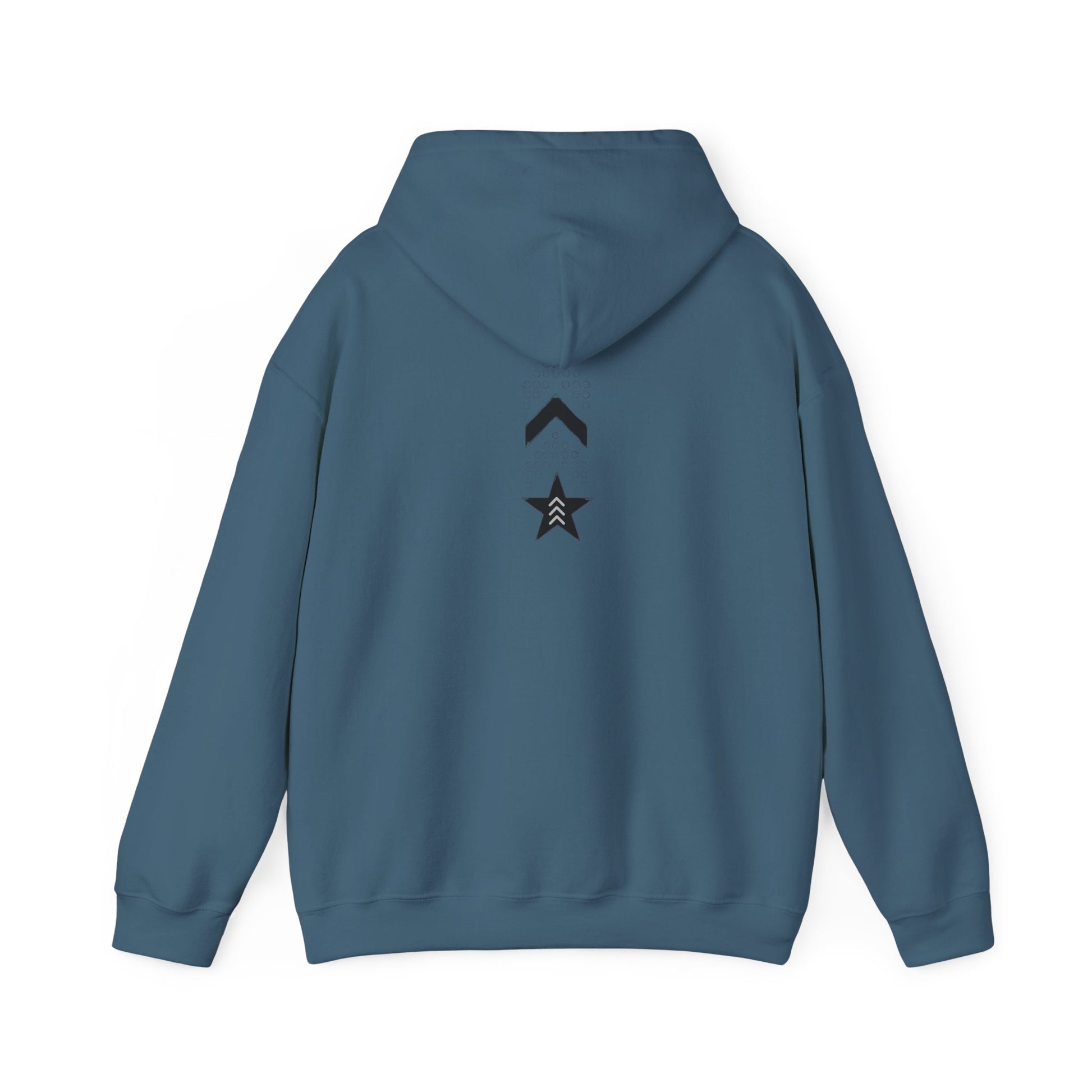 ITAALE unisex hoodie with minimalist front print and cozy kangaroo pocket