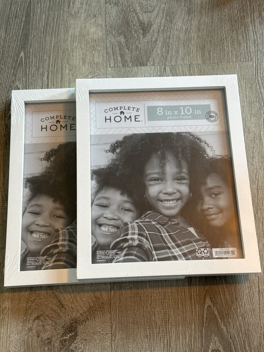 Complete Home 2 pcs 8 in x 10 in Photo Frame For Pictures Memories