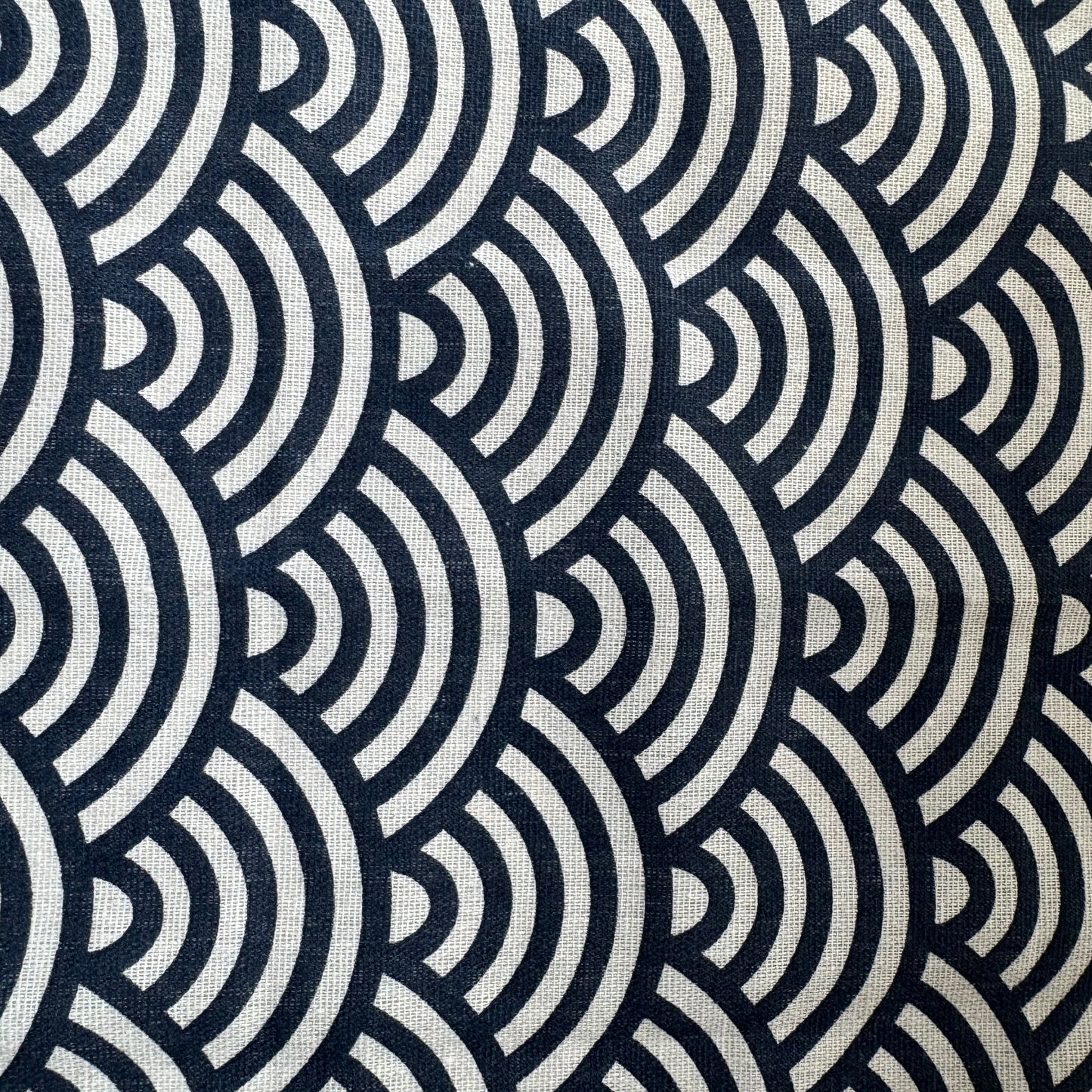Napkins Japanese  16" x 16" 4 pcs Navy Blue/White Shell