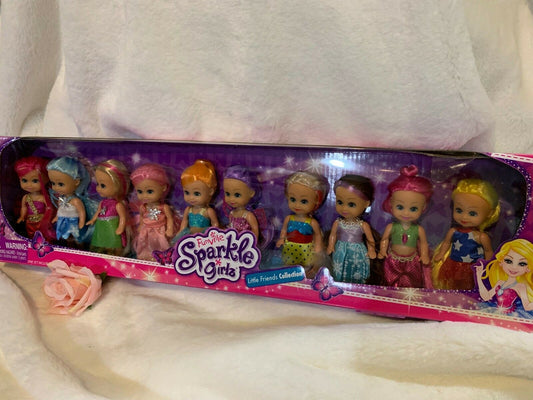 10 Little Friends Winter Princess Fairies Collection Funville Sparkle Girls